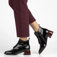 Ankle boots Filippo DBT7367/25 BK RD black