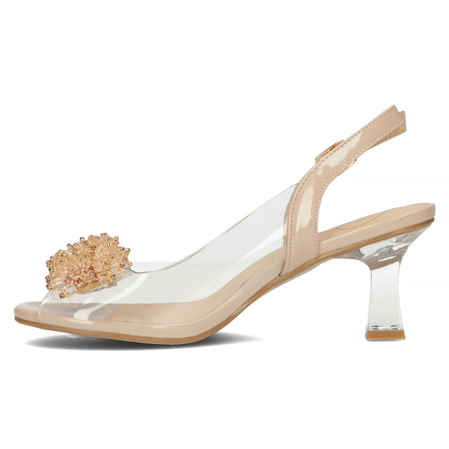 Sandały Filippo DS4636/23 BE beżowe