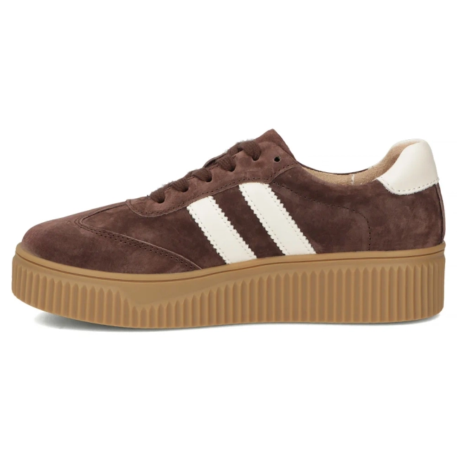 Leather sneakers Filippo DP6776/26 D BR brown