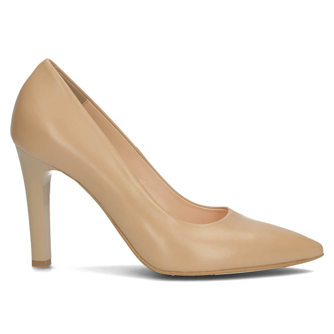 Leather Pumps Bioeco by Arka 6140-2170 beige