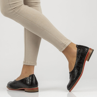 Leather shoes Filippo DP3545/22 BK black