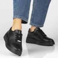 Leather shoes Filippo DP8326/26 BK black