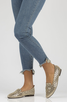 Leather ballerinas Filippo DP2039/22 GO gold