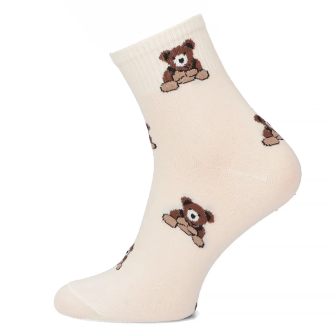 Women's Socks cream 2206-11