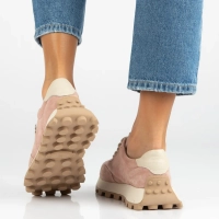 Leather sneakers Filippo DP7498/26 PI pink