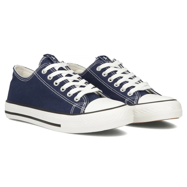 Trampki News 8SP30-4723 granatowe