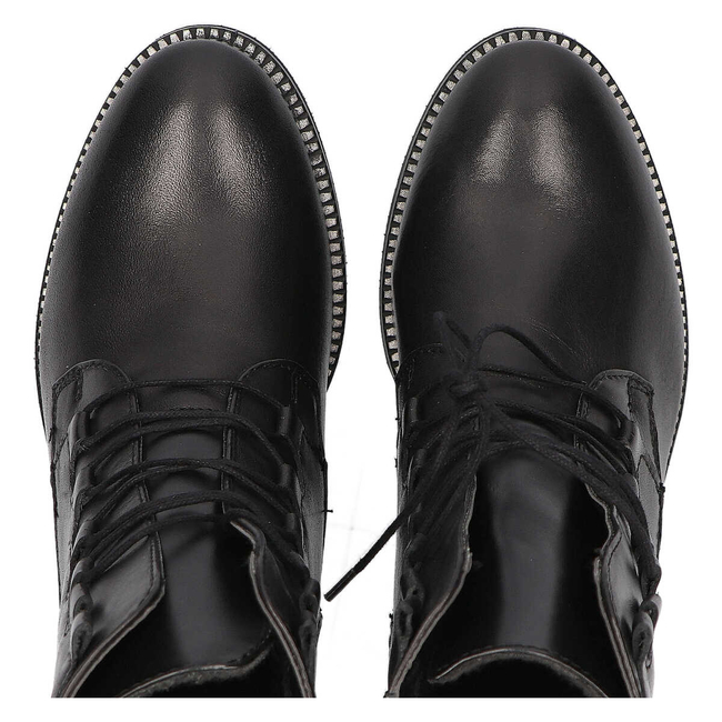 Leather boots Filippo 2220-001-01-5 black