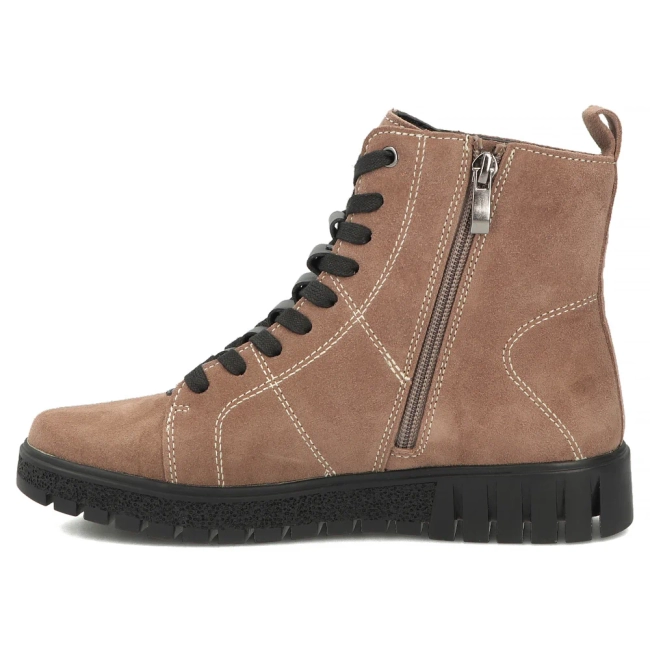 Leather ankle boots Filippo DBT7273/26 TP taupe