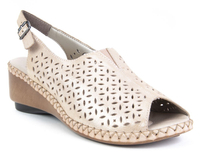 Sandały Rieker 66185-31 Rosa