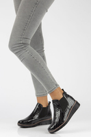 Leather ankle boots Filippo DBT3030/22 BK black