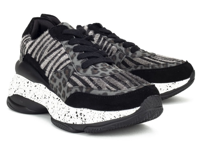 Sneakersy SDS 8027-SP czarne