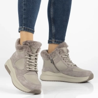 Leather ankle boots Filippo DBT7240/25 BE beige