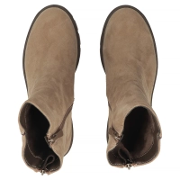 Skórzane botki Filippo DBT8313/26 TP taupe