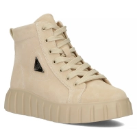 Leather boots Filippo DBT4146/23 BE beige