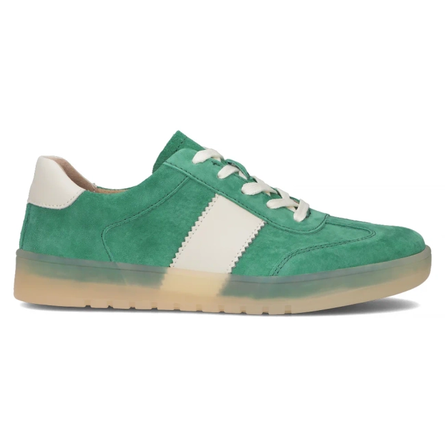 Skórzane sneakersy Filippo DP6770/25 GE zielone