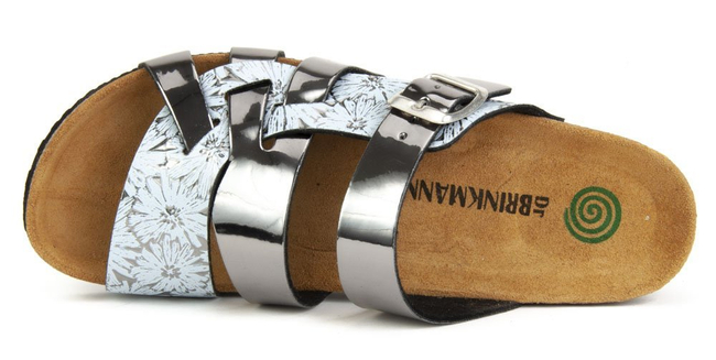 Klapki Dr Brinkmann 701288 92-37 Silver