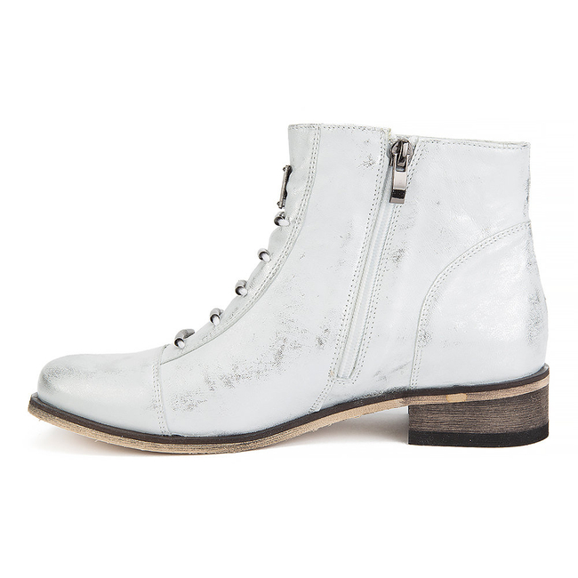 Ankle boots EKSBUT 66-4088-369-1G silver face