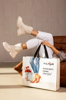 Filippo Shopping Bag New Energy TZ0478/25 BL RD