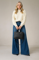 Black shoulder bag Office Go
