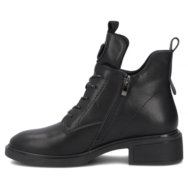Leather ankle boots Filippo DBT7952/26 BK black
