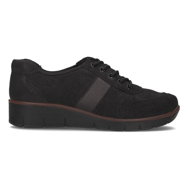 Leather shoes Filippo DP028/23 BK black