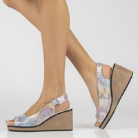 Leather sandals Filippo DS4508/23 MLT multicolor