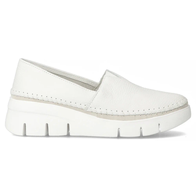 Leather shoes Filippo DP6161/25 WH white
