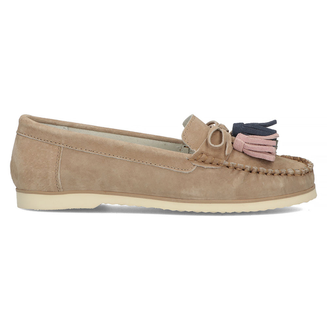 Leather loafers Filippo DP3512/22 BE beige