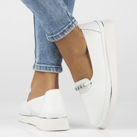 Leather shoes Filippo DP6999/25 WH white