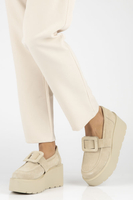 Leather shoes Filippo DP4692/23 BE beige