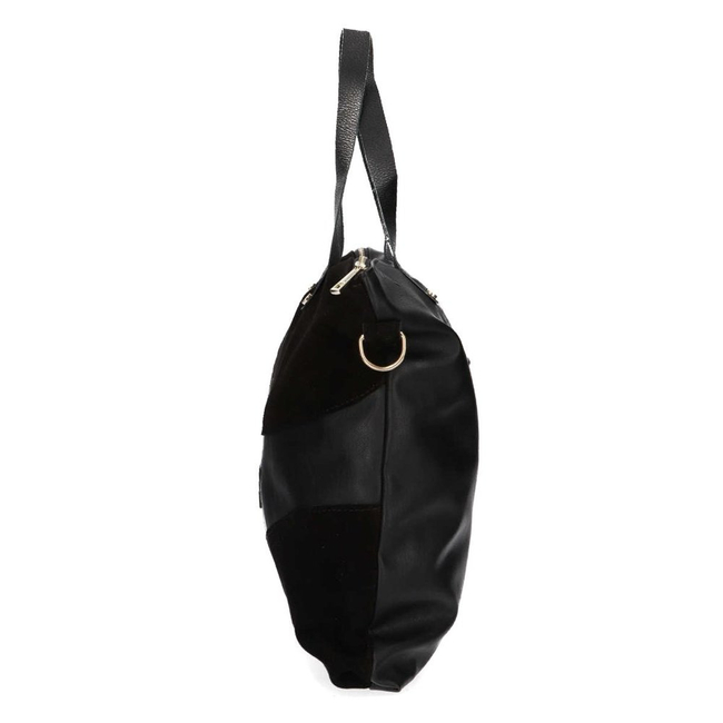 Torebka Cassi 50000092 Black + zamsz