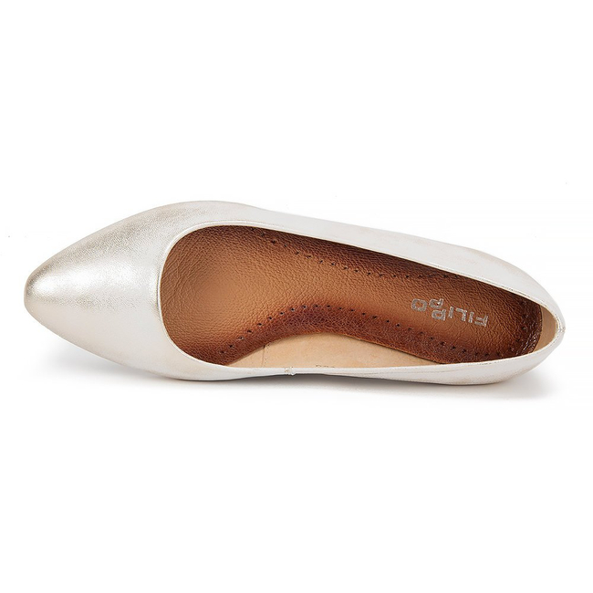 Ballerinas FILIPPO 00873-05 Gold wiped