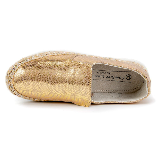 Shoes FILIPPO DP069/17 GO gold