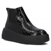 Leather ankle boots Filippo DBT6376/24 BK black