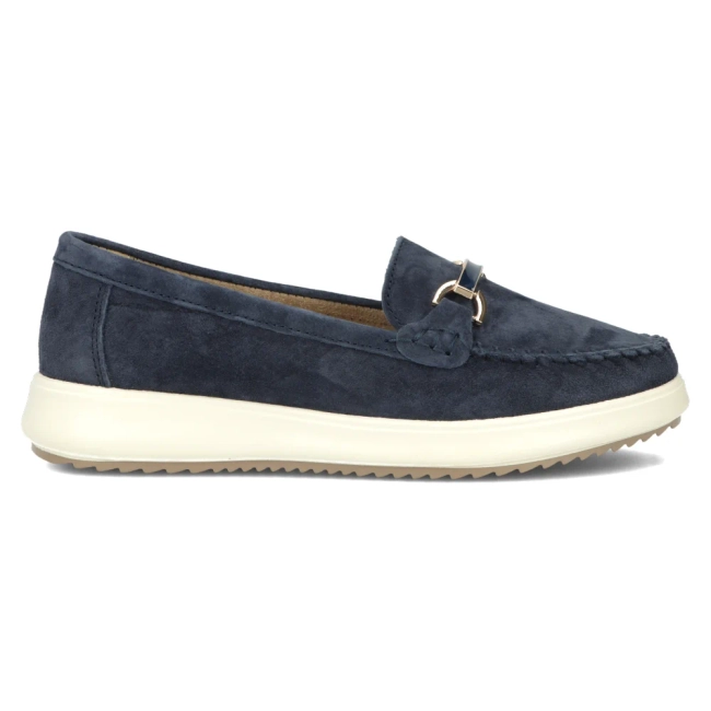 Leather loafers Filippo DP6135/25 NV navy