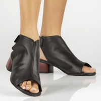 Leather sandals Remonte R8770-01 black