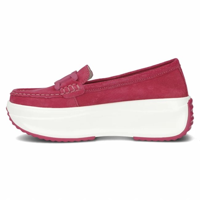 Leather shoes Filippo DP6132/24 FH pink