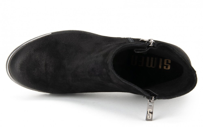 Ankle boots Simen 1597A Black Velor