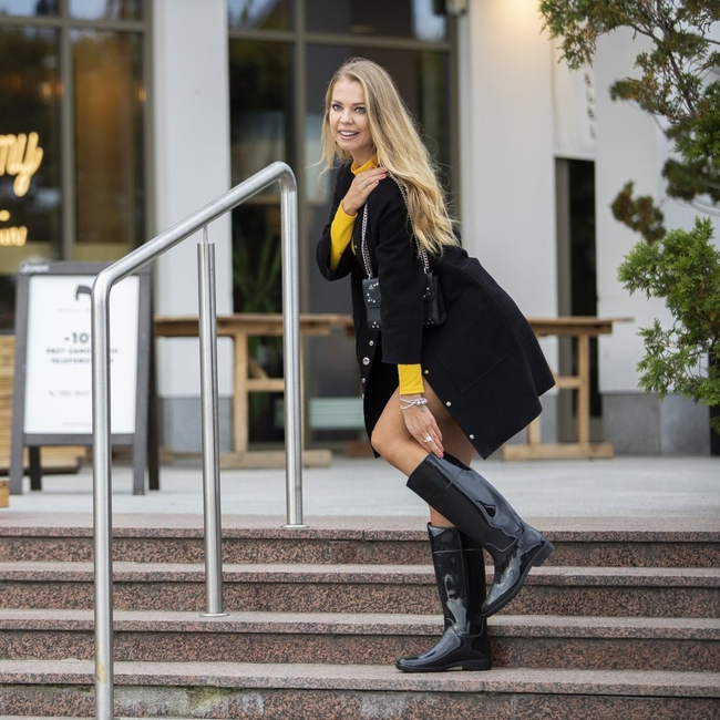 Kalosze Vinceza R14-D-KL-283 Czarne