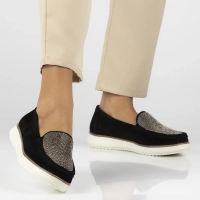 Leather loafers Filippo DP6759/25 BK black