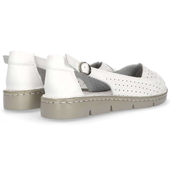 Leather shoes Filippo DP091/20 WH white