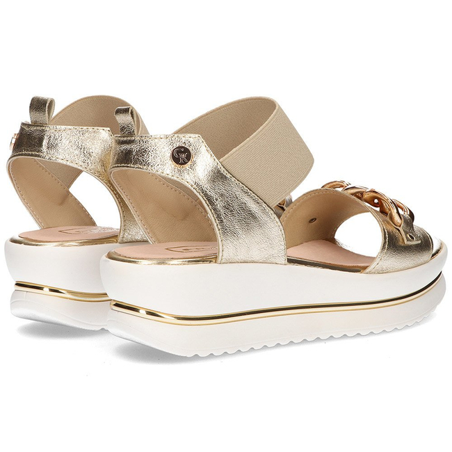 Skórzane sandały Filippo 104 złote