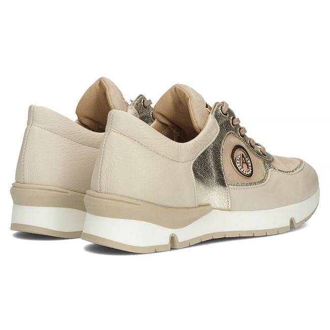 Leather sneakers Filippo 141 beige