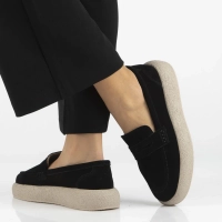 Leather loafers Filippo DP7566/26 BK black