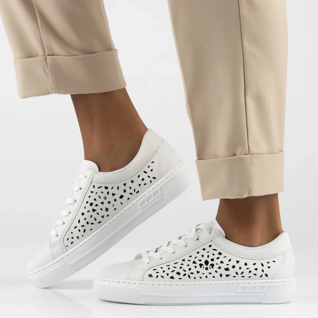 Leather Shoes Filippo L8831-80 white