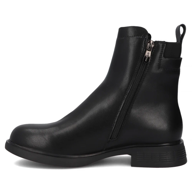 Leather ankle boots Filippo DBT7200/25 BK black