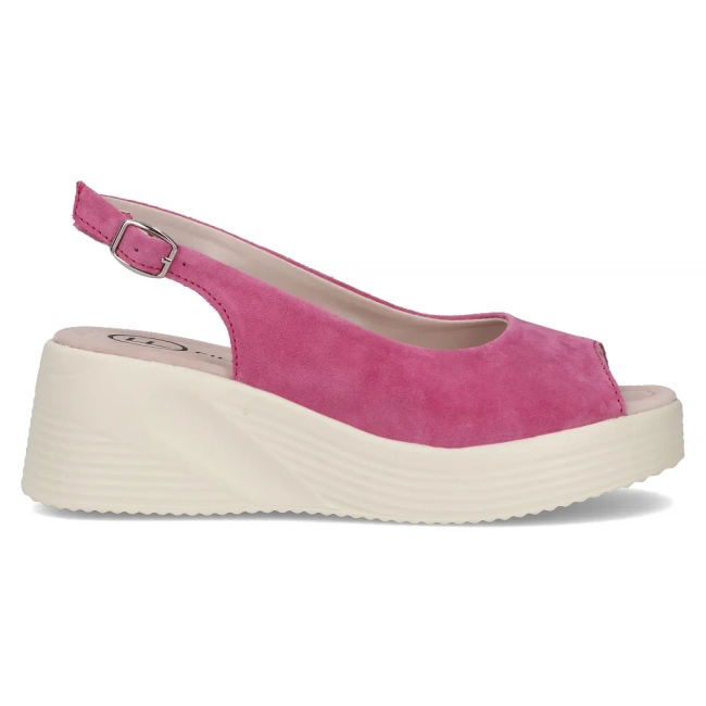 Leather sandals Filippo DS6142/24 FH pink