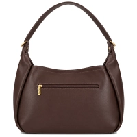 Chocolate brown handbag Etta