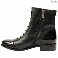 Botki GINA PIACCI 65-3828-155/121-1g czarny lico+lakier 8021820