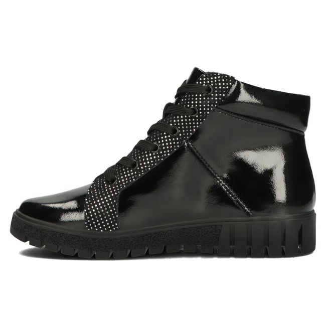 Skórzane botki Filippo DBT4705/23 BK czarne